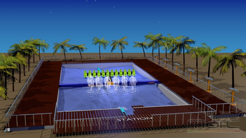 Pool-Party (rectangular footprint)